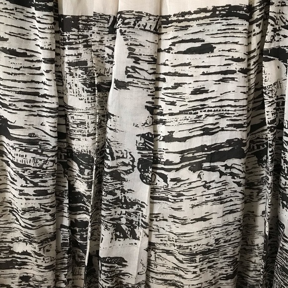 NWOT Body by Victoria Cotton Silk Voile Midi Skirt - Size 4 - Picture 2 of 7